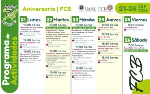 Programas de Actividades del 74 Aniversario de la FCB